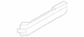 Door Panel Handle Cover - Left, Rear (Limited)