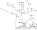 Radius Arm Adjustment Alignment Pinion Angle - Right, Front