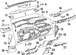 Instrument Panel Side Cover - Left