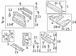 Radiator Support Access Cover Air Duct