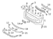 Bumper Impact Bar Reinforcement Rebar - Front
