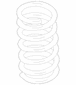 Coil Spring - Left, Right, Rear