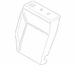 Seat Back Cushion Pad - Right, Rear