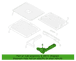 Floor Carpet Insulator Support - Left