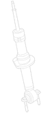 Shock Absorber - Front (Black Diamond)