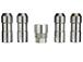 Chrome Plated Wheel Lock Kit for Exposed Lugs