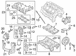 Engine Coolant Hose Oil Cooler - 3.5L (Police)
