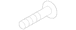 Grille Molding Screw Interior Door Handle