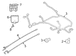 Blind Spot Detection System Warning Sensor Bracket