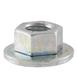 Steering Shaft Nut Hex Head And Washer - M6 X 1, Upper