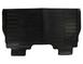 Super Duty 2023-2024 Black 3-Piece Tray Style Floor Liner for Carpet Flooring, for CrewCab w/o Underseat Storage Box