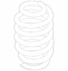 Coil Spring - Left, Right, Rear