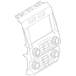 Radio Module Interface Bezel - Driver