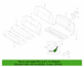 Folding Seat Latch Catch - Rear