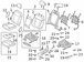 Seat Trim Panel Bracket - Front