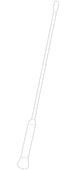 Radio Antenna Mast Aerial Without Cable (Convertible)