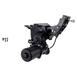 Bracket Motor and drive - Left, Front