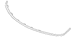 Grille Molding Finish Panel - Front