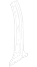 Body B-Pillar B Pillar Panel - Left, Inner