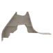 Seat Latch Cover Back - Left, Rear, Inner