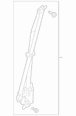 Belt Seat <br>Seat Lap and Shoulder Fender bracket Retractor