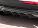 Mustang Mach-E 2021-2025, Air Design® Satin Black Rear Bumper Fascia Diffuser Kit