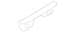 Chassis Frame Reinforcement Trailer Coupling Support Bracket - Left, Inner