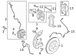 Brake Hydraulic Hose RWD - Right, Front