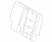 Seat Back Cushion Pad - Rear