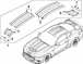 Bumper Decal Lip Low gloss - Front, Lower (Convertible, Coupe)