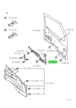 TRIM,FR DOOR,UPR LH 1