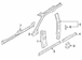 Body B-Pillar Reinforcement - Right, Inner, Outer