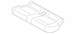 Seat Cover Cushion - Left, Rear (XL)