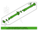 Drive Shaft Prop - Rear