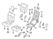 Seat Cover Cushion <br>A that replaces the original equipment back and bottom Covers of a