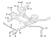Suspension Subframe Crossmember - Front 5.2L