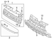 Grille Reinforcement - Front