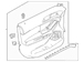 Door Interior Trim Panel - Right, Front, Lower (Police)
