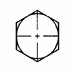 M14 x 50mm Hex Head Bolt, 10.9 Phosphate Coated