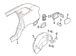 Quarter Panel Splash Shield Wheelhouse - Right, Inner