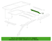Roof Header Panel Rood Rail - Front, Rear