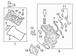 Cylinder Cover Engine Timing - Front 2.7L