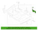 Floor Pan Bracket Support - Front (LWB DCIV, LWB Van)