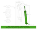 Suspension Shock Absorber - Rear (TRAIL)