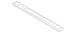 Radiator Support Tie Bar Bracket - Front