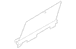 Window Shade - Right, Rear