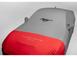 Mustang 2024 Coverking® Full Vehicle Indoor Cover for GT Coupe, Low Spoiler, Gray with Red Front, Retro Grille