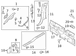 Door Hinge Cap Cover - Left
