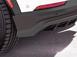 Mustang Mach-E 2021-2025, Air Design® Satin Black Rear Bumper Fascia Diffuser Kit
