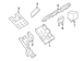 Junction Block Cover Fuse Panel Housing (Fuses)